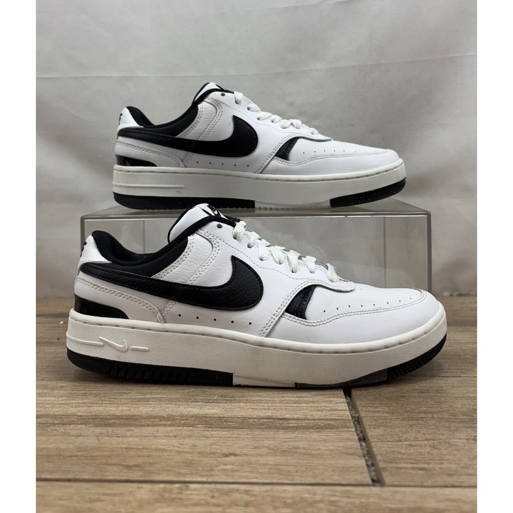 Nike Court Vision Alta Platform Women's Sneakers White Black DX9176-100 Size 9